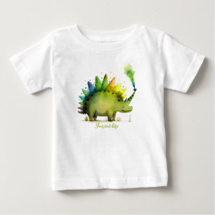 Gepersonaliseerd Baby Dinosaur T-shirt