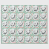 Gepersonaliseerd Baby fotopapier voor het oppakken Cadeaupapier (Vlak)