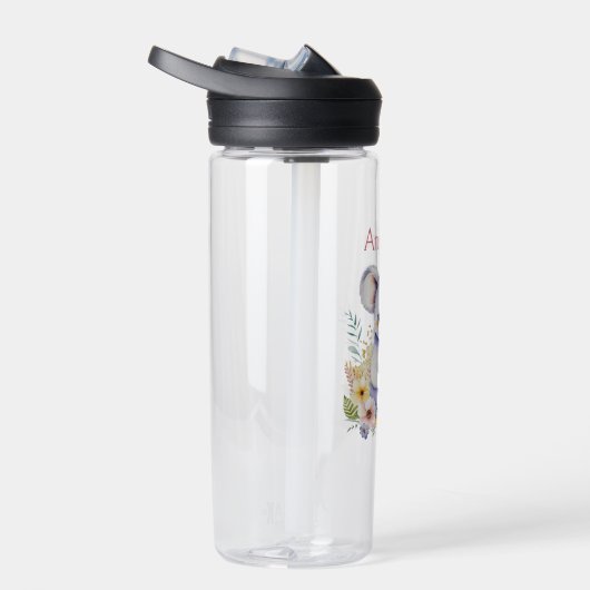 Gepersonaliseerd Baby Koala Beer Waterfles (Rechts)
