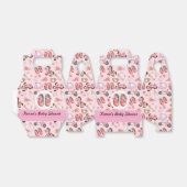 Gepersonaliseerd Baby Meisje Douche Bedankdoosjes (Uitgevouwen)