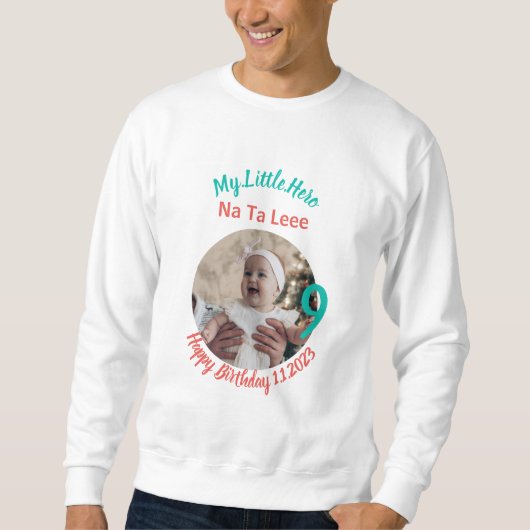 Gepersonaliseerd Baby met Gepersonaliseerd Trui (Voorkant)