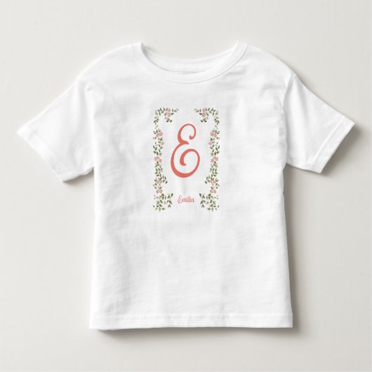 Gepersonaliseerd Baby Peuter T-shirt (Voorkant)