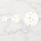 Gepersonaliseerd Baby shower Foto Confetti Stars (Voorkanten)