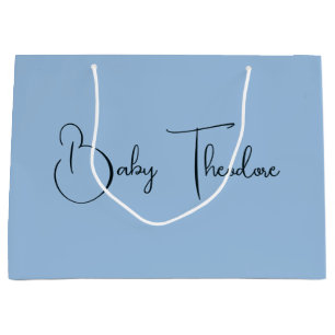 Gepersonaliseerd Baby shower Party Favor Boy Girl Groot Cadeauzakje