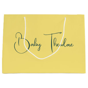 Gepersonaliseerd Baby shower Party Favor Boy Girl Groot Cadeauzakje
