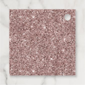 Gepersonaliseerd Baby shower pastel Baby Basket Bedankjes Labels (Achterkant)