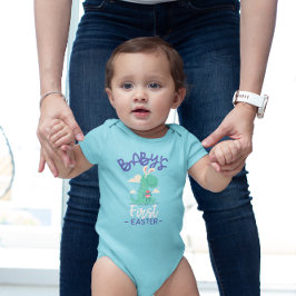 GEPERSONALISEERD BABYS EERSTE PAASFEES ROMPER
