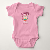 GEPERSONALISEERD BABYS EERSTE PAASFEES ROMPER (Voorkant)