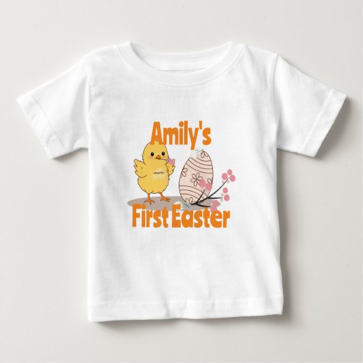 Gepersonaliseerd Baby's eerste Shirt (Voorkant)