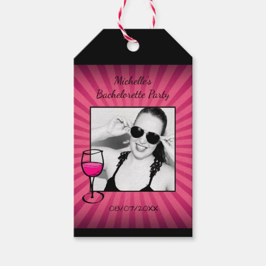 Gepersonaliseerd Bachelorette Lijst Cadeaulabel (Voorkant)