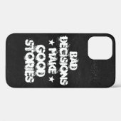Gepersonaliseerd BAD-BESLISSINGEN MAKEN GOEDE OPSL Case-Mate iPhone Case (Achterkant (horizontaal))