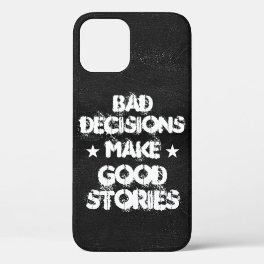 Gepersonaliseerd BAD-BESLISSINGEN MAKEN GOEDE OPSL Case-Mate iPhone Case (Achterkant)