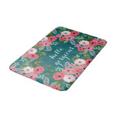 Gepersonaliseerd badmat Hallo Prachtig (Gekanteld)