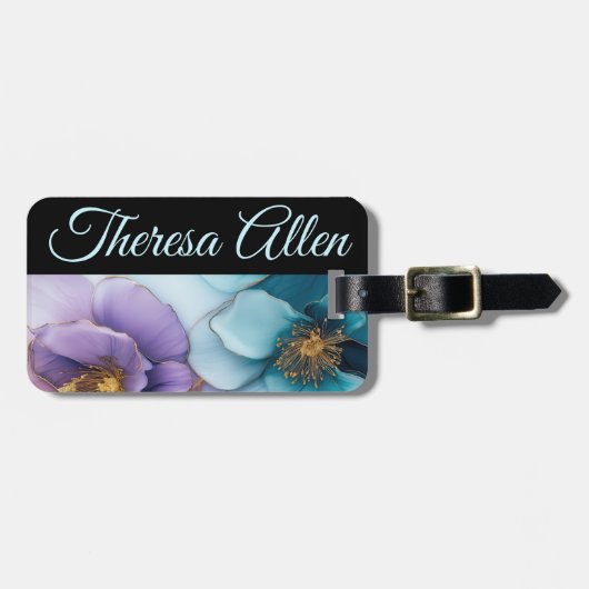 Gepersonaliseerd bagage label (Voorkant horizontaal)