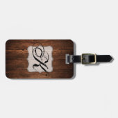 Gepersonaliseerd Bagagelabel Barn Wood Land Rustin (Voorkant horizontaal)