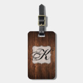 Gepersonaliseerd Bagagelabel Barn Wood Land Rustin (Voorkant verticaal)
