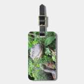 Gepersonaliseerd Bagagelabel - Comfy Gator (Voorkant verticaal)