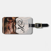 Gepersonaliseerd Bagagelabel Cowboy Boots Barn Woo (Voorkant horizontaal)