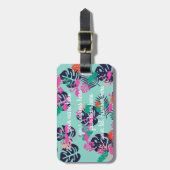 Gepersonaliseerd Bagagelabel Flamingo (Voorkant verticaal)