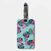 Gepersonaliseerd Bagagelabel Flamingo (Achterkant verticaal)