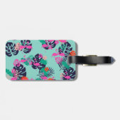 Gepersonaliseerd Bagagelabel Flamingo (Achterkant horizontaal)