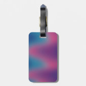 Gepersonaliseerd bagagelabel met initialen (Achterkant verticaal)