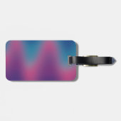 Gepersonaliseerd bagagelabel met initialen (Achterkant horizontaal)