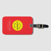Gepersonaliseerd Bagagelabel – Reizen in stijl (Voorkant (horizontaal))
