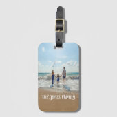 Gepersonaliseerd Bagagelabel van de Foto van de Fa (Voorkant (verticaal))