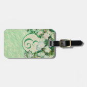 Gepersonaliseerd Bagagelabel Van Gogh Rozen (Voorkant horizontaal)