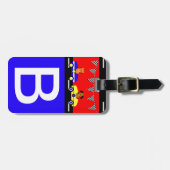 Gepersonaliseerd Bagagelabel van het kind Dieren e (Voorkant horizontaal)