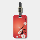 Gepersonaliseerd Bagagelabel voor bloesem van kers (Voorkant verticaal)
