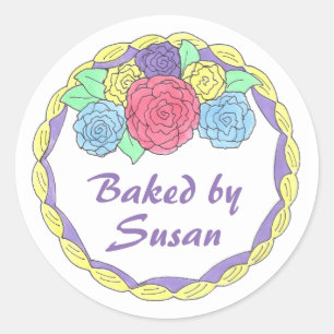 Gepersonaliseerd bakken door Stickers van de Cake