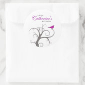 Gepersonaliseerd bakken, Jam, Saus, Inblikken, Pro Ronde Sticker (Tas)