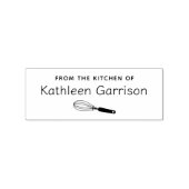 Gepersonaliseerd Bakken Koken met Gardeer Rubberstempel (Afrduk)