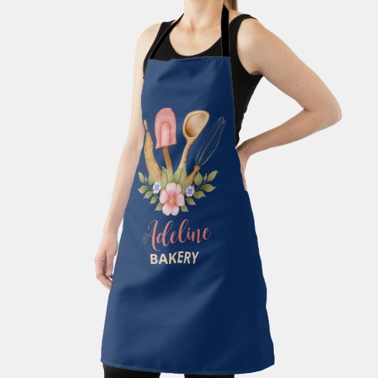 Gepersonaliseerd Bakken Schort voor Vrouwen & Mann (Insitu)