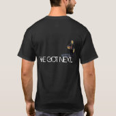 Gepersonaliseerd, balin' like Barack T-shirt (Achterkant)