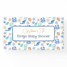 Gepersonaliseerd balkbedreigd Baby shower