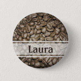 Gepersonaliseerd barista ronde button 5,7 cm