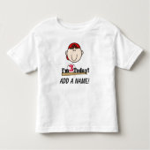 Gepersonaliseerd Baseball 3rd Birthday T-shirt (Voorkant)
