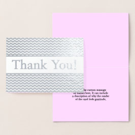 Gepersonaliseerd & Basic: "Dank je!" Kaart