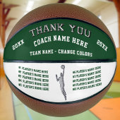 Gepersonaliseerd basketbal, basketbal coach gesche