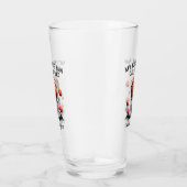 Gepersonaliseerd basketbal met kinder naam vaders  glas (Rechts)