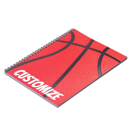 Gepersonaliseerd | Basketball coach notitieboek Jo (Linkerzijde)