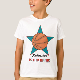 Gepersonaliseerd Basketball T-shirt voor het kind