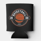Gepersonaliseerd Basketball-thema Blikjeskoeler (Achterkant)