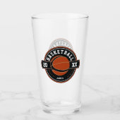 Gepersonaliseerd Basketball-thema Glas (Voorkant)