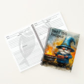 Gepersonaliseerd BBQ Receptenboek Notitieboek (Binnen)