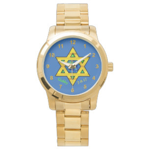 Gepersonaliseerd BBT Mitzvah geeft ideeën, horlog Horloge
