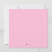 Gepersonaliseerd Be Mine Heart Love Voorstel Red P Feestdagenkaart (Achterkant)